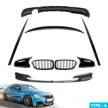 Load image into Gallery viewer, BM F30 3-Series Gloss Black Performance Body Kit Max Motorsport
