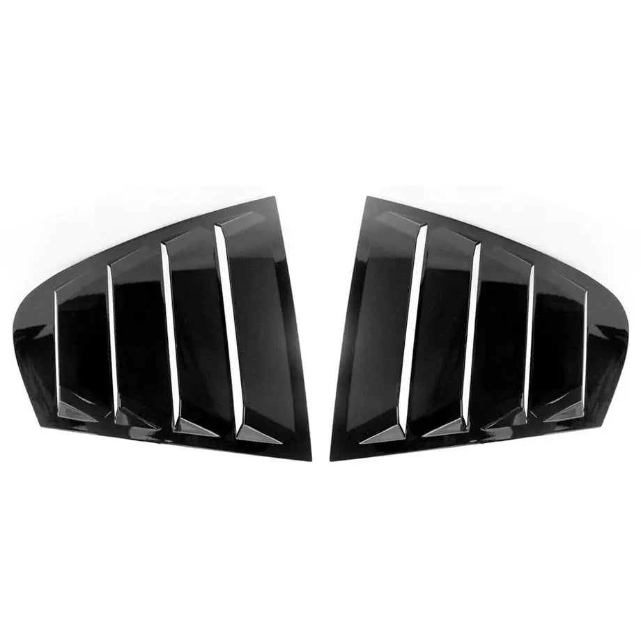 BM F30 3-Series Gloss Black Plastic Side Window Louver – Max Motorsport
