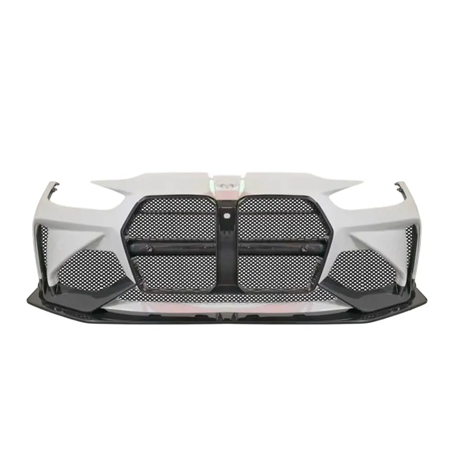BM F80 / F82 Adro Style Upgrade Front Bumper Upgrade With Carbon Fibre Grille & Lip Max Motorsport