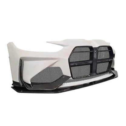 BM F80 / F82 Adro Style Upgrade Front Bumper Upgrade With Carbon Fibre Grille & Lip Max Motorsport