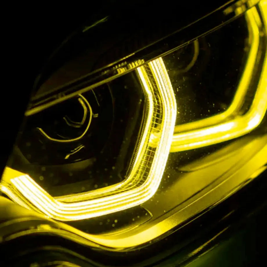 BM F87 M2 LCI (18-21) Lemon Yellow DRL LED Headlight Modules Max Motorsport