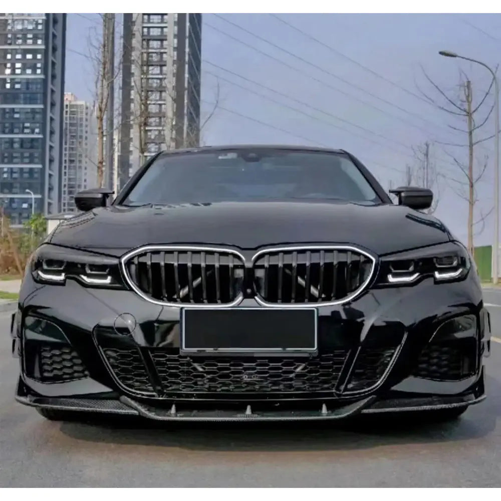 BM G20 3-Series Piano Black Double Slat LED Kidney Grille Max Motorsport