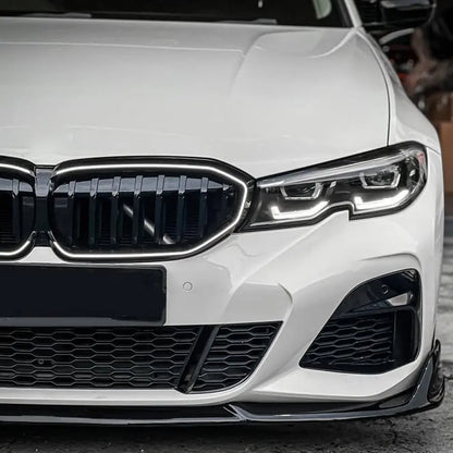 BM G20 3-Series Piano Black Double Slat LED Kidney Grille Max Motorsport