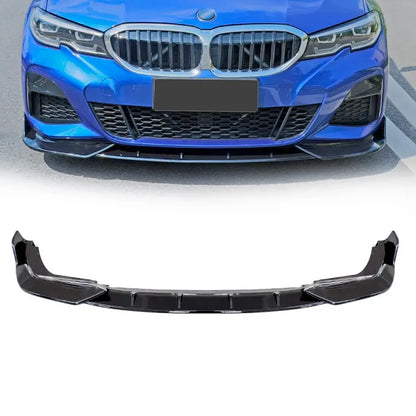 BM G20 3-Series (2019-On) Gloss Black 3-  Piece Front Spoiler maxmotorsports