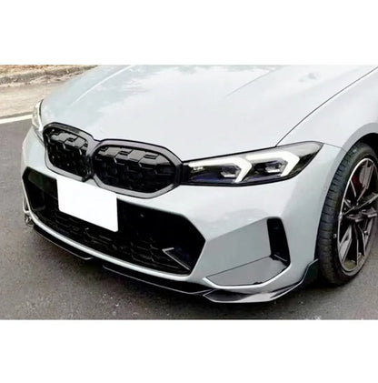 BM G20 LCI Facelift 2-Piece Performance Style Gloss Black Front Spoiler (23-On) Max Motorsport