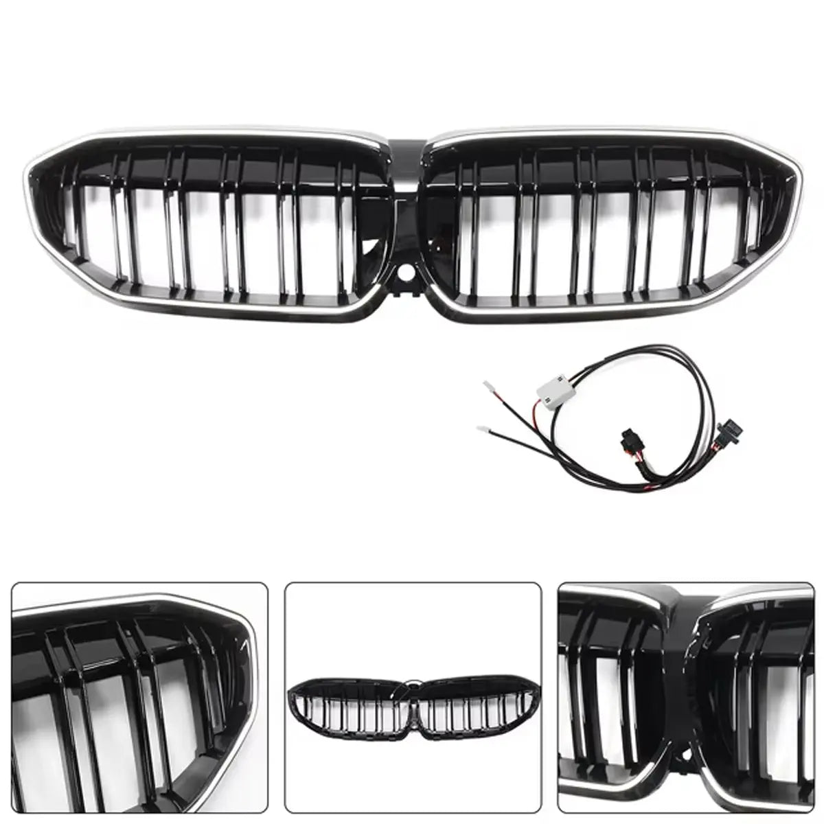 BM G20 LED 2 Line Grille 19-22 Max Motorsport