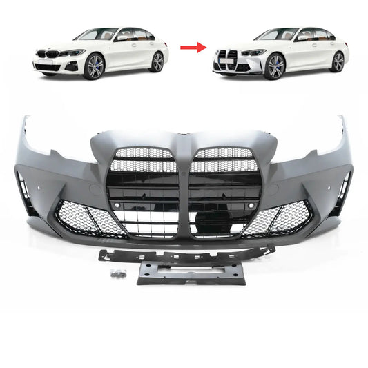 BM G20 Pre LCI (19-23) - M3 G80 Style Conversion Front Bumper Upgrade Max Motorsport