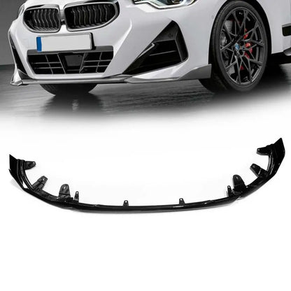BM G42 2-Series 3-Piece Performance Style Gloss Black Front Spoiler (23-On) Max Motorsport