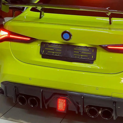 BM G80 / G82 (M3/M4) Gloss Black AE Style LED Diffuser Max Motorsport