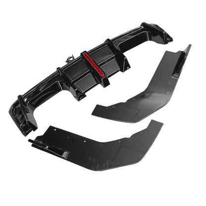 BM G80 / G82 (M3/M4) Gloss Black AE Style LED Diffuser Max Motorsport