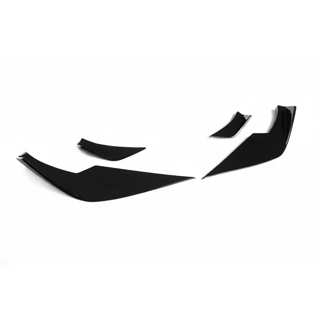 BM G80 / G82 (M3/M4) Gloss Black Front Bumper Aero Canards (4-Piece) Max Motorsport