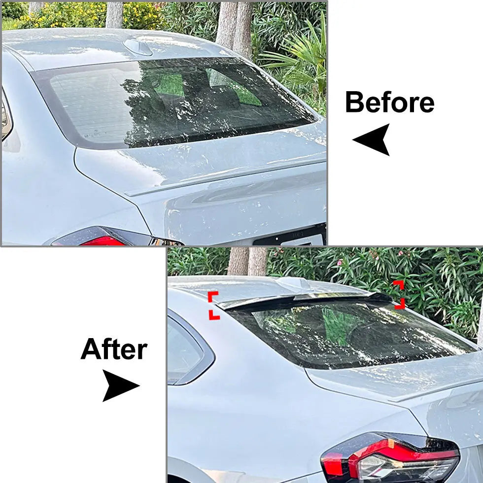 BM G87 M2 Gloss Black M3 Style Style Roof Spoiler Max Motorsport