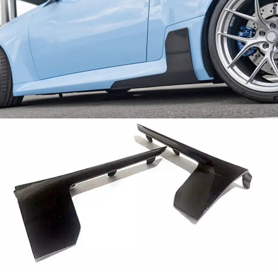 BM G87 M2 Performance Style Gloss Black Side Skirt Extensions Max Motorsport