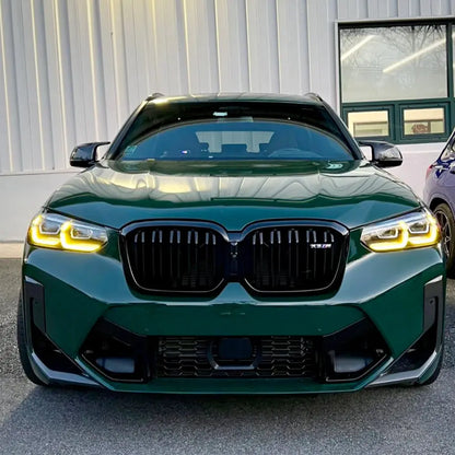 BM X-Series LCI (22-On) Lemon Yellow DRL LED Headlight Modules Max Motorsport