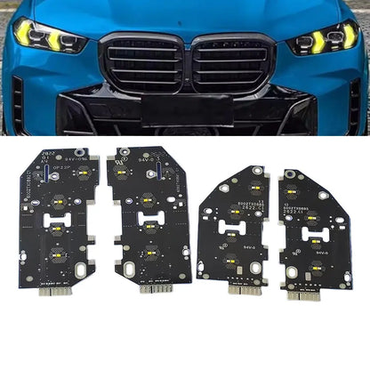 BM X-Series X5 G05 / X5M / X6 G06 / X6M LCI Lemon Yellow DRL LED Headlight Modules (23-On) Max Motorsport
