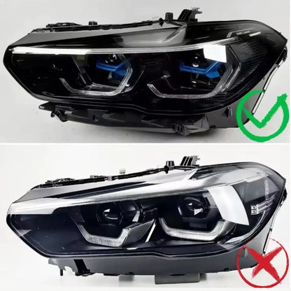 BM X-Series X5 G05 / X5M / X6 G06 / X6M Laser Lemon Yellow DRL LED Headlight Modules (19-22) Max Motorsport
