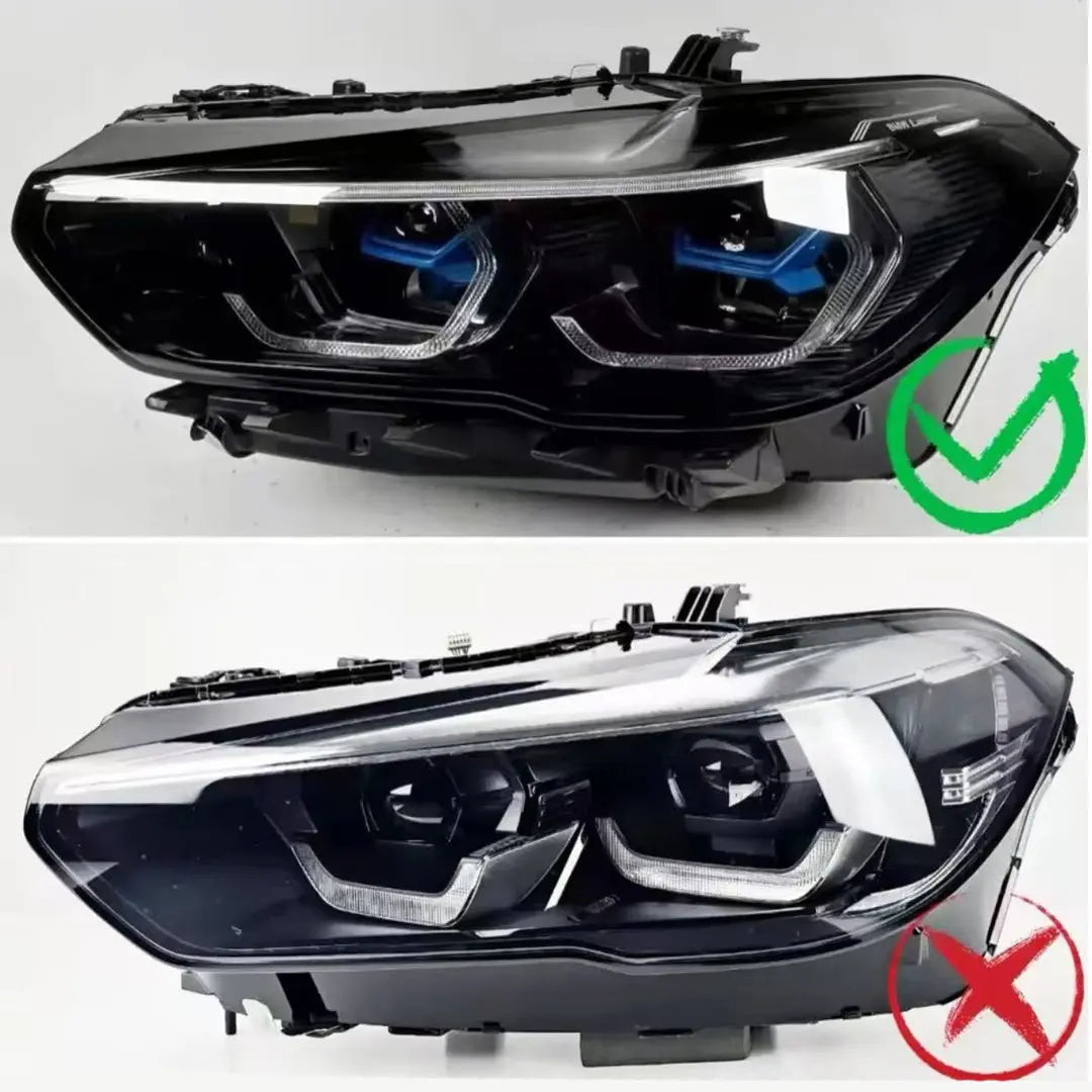 BM X-Series X5 G05 / X5M / X6 G06 / X6M Laser Lemon Yellow DRL LED Headlight Modules (19-22) Max Motorsport