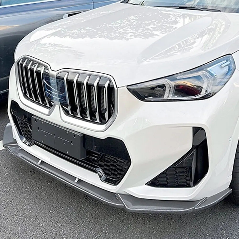 BM X1 U11 Carbon Look 3-Piece Plastic Front Spoiler (23-On) - Type B Max Motorsport
