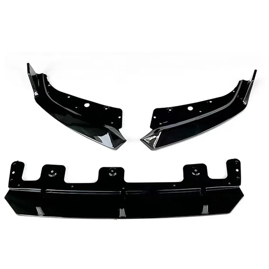 BM X1 U11 Gloss Black 3-Piece Plastic Front Spoiler (23-On) Max Motorsport