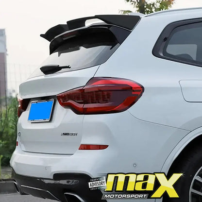 BM X3 G01 (19-On) Gloss Black Oettinger Style Roof Spoiler Max Motorsport