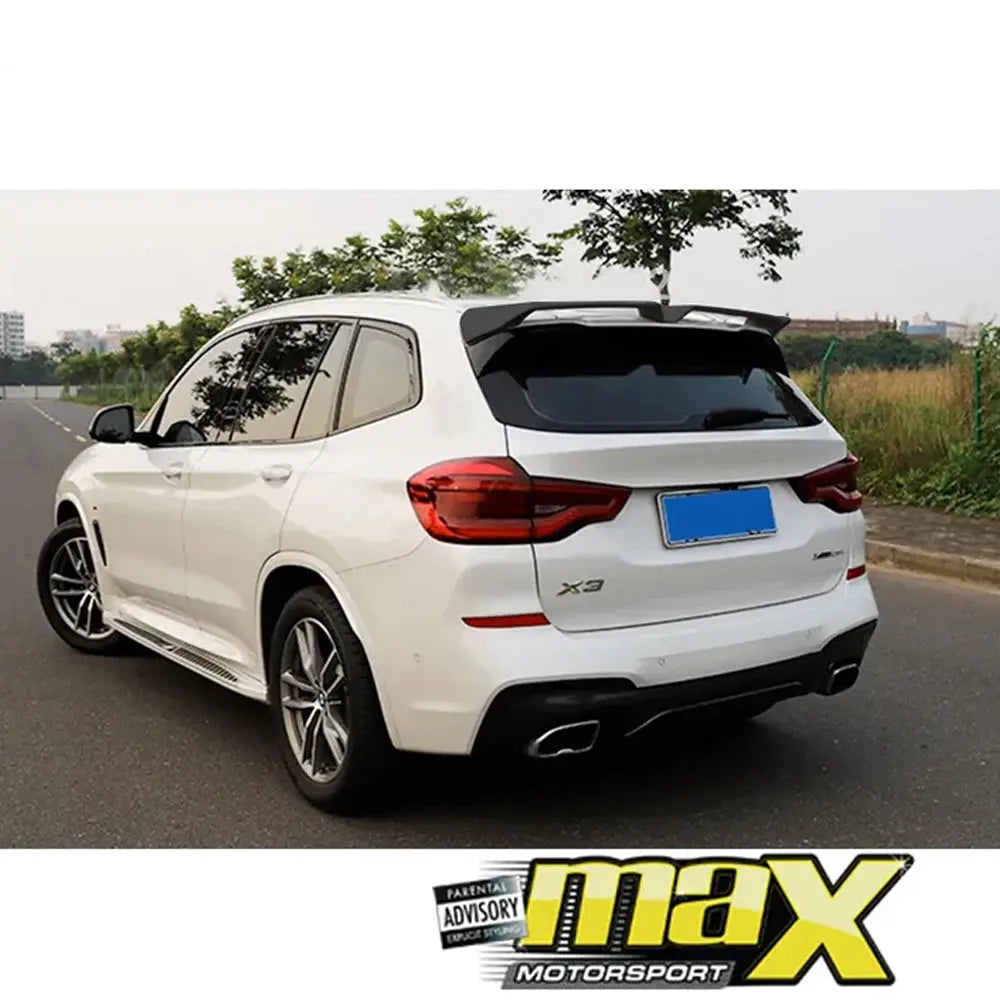 BM X3 G01 (19-On) Gloss Black Oettinger Style Roof Spoiler Max Motorsport