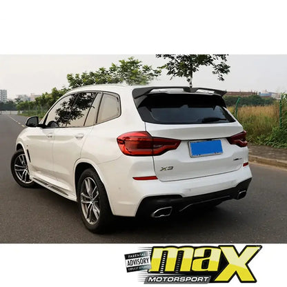 BM X3 G01 (19-On) Gloss Black Oettinger Style Roof Spoiler Max Motorsport