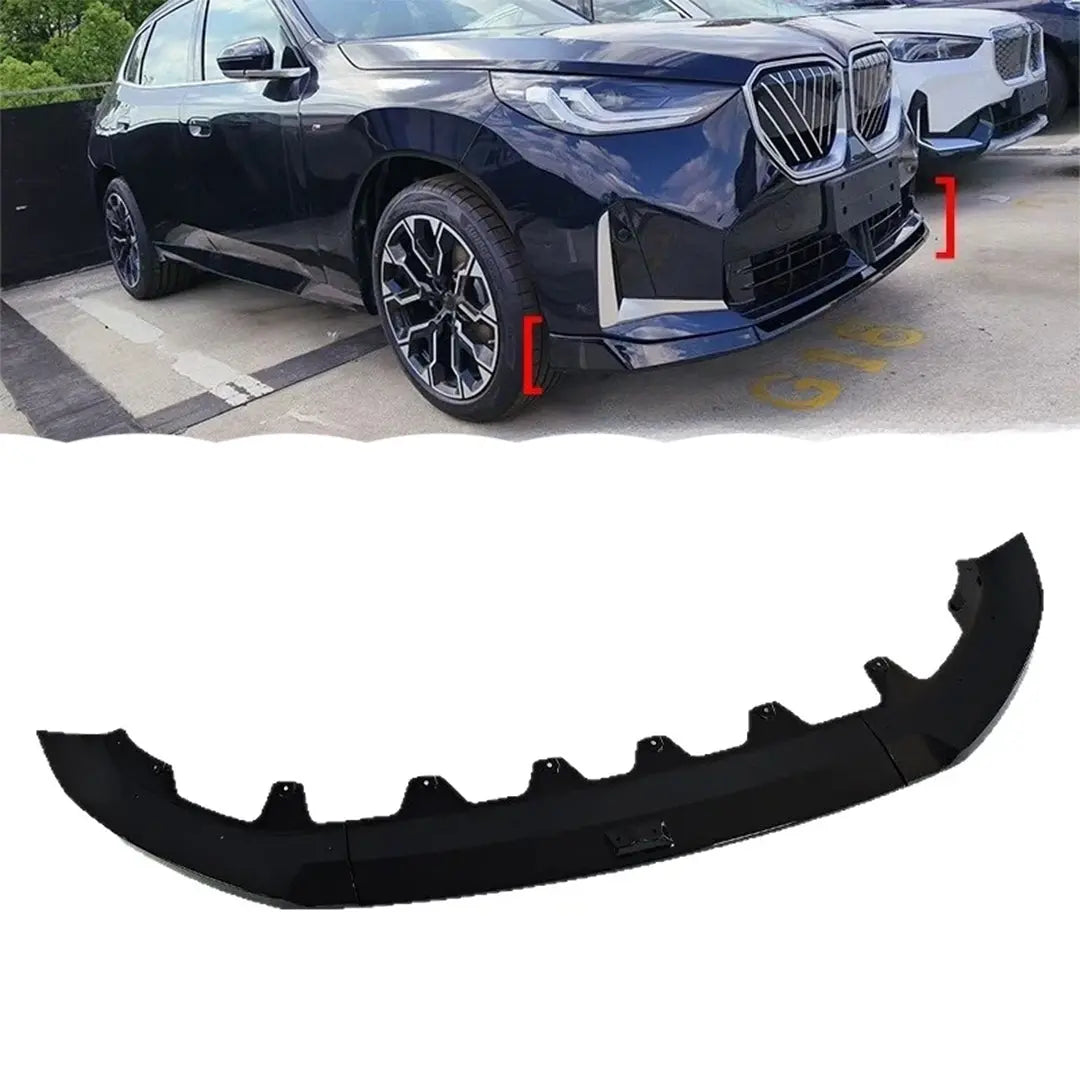 BM X3 G45 - (25-On) Gloss Black Performance Style 3-Piece Front Spoiler Max Motorsport