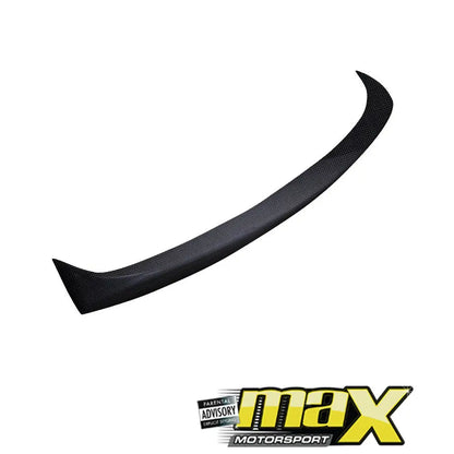 BM X5 F15 (14-18) Carbon Fibre Middle Boot Spoiler maxmotorsports