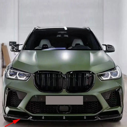 BM X5M F95 (23-25) 3-Piece Performance Style Gloss Black Front Spoiler Max Motorsport