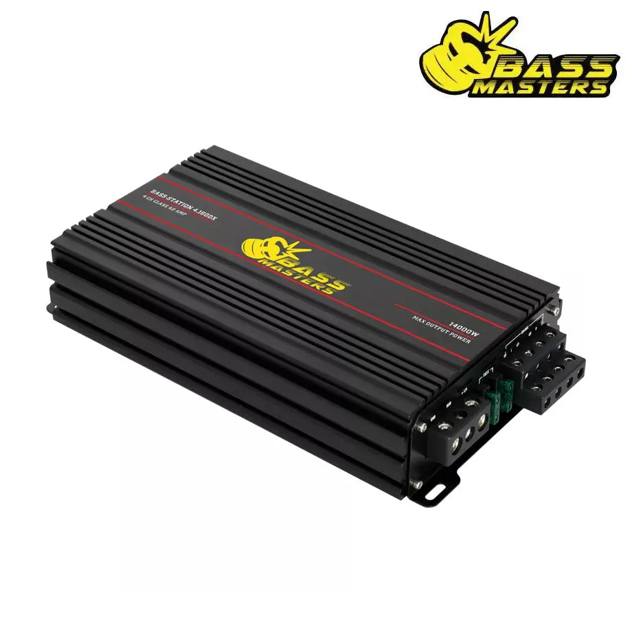 Bass Masters - Bass Station 4.160DX 4-Channel Amplifier - 14 000W Bass Masters Audio