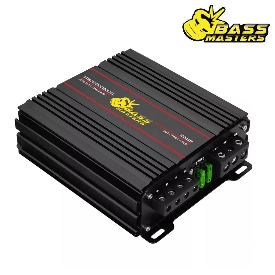 Bass Masters - Bass Station Monoblock 1000.1DX Amplifier - 16 000W Bass Masters Audio