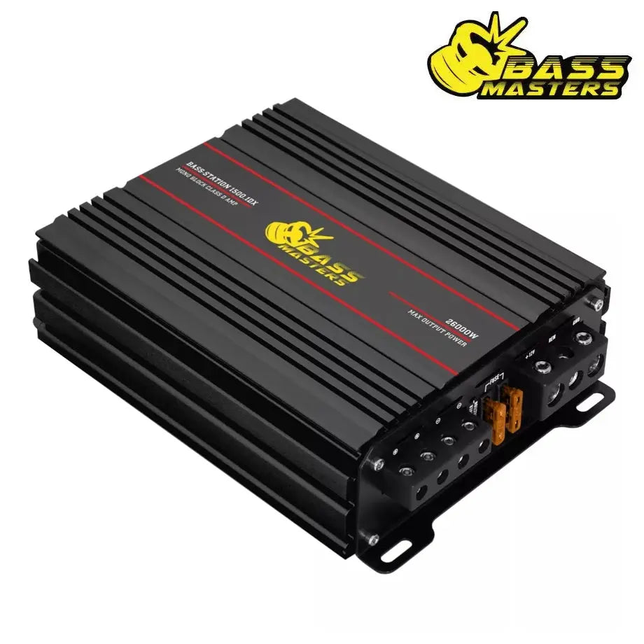 Bass Masters - Bass Station Monoblock 1500.1DX Amplifier - 26 000W Bass Masters Audio
