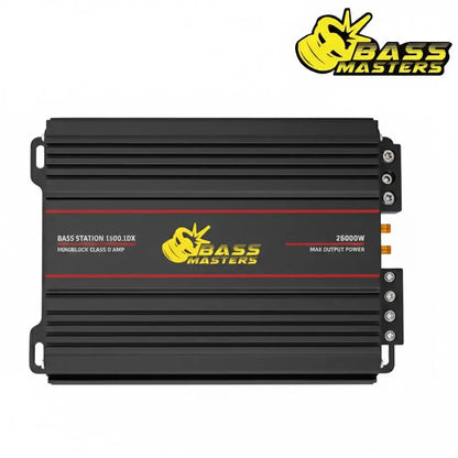 Bass Masters - Bass Station Monoblock 1500.1DX Amplifier - 26 000W Bass Masters Audio