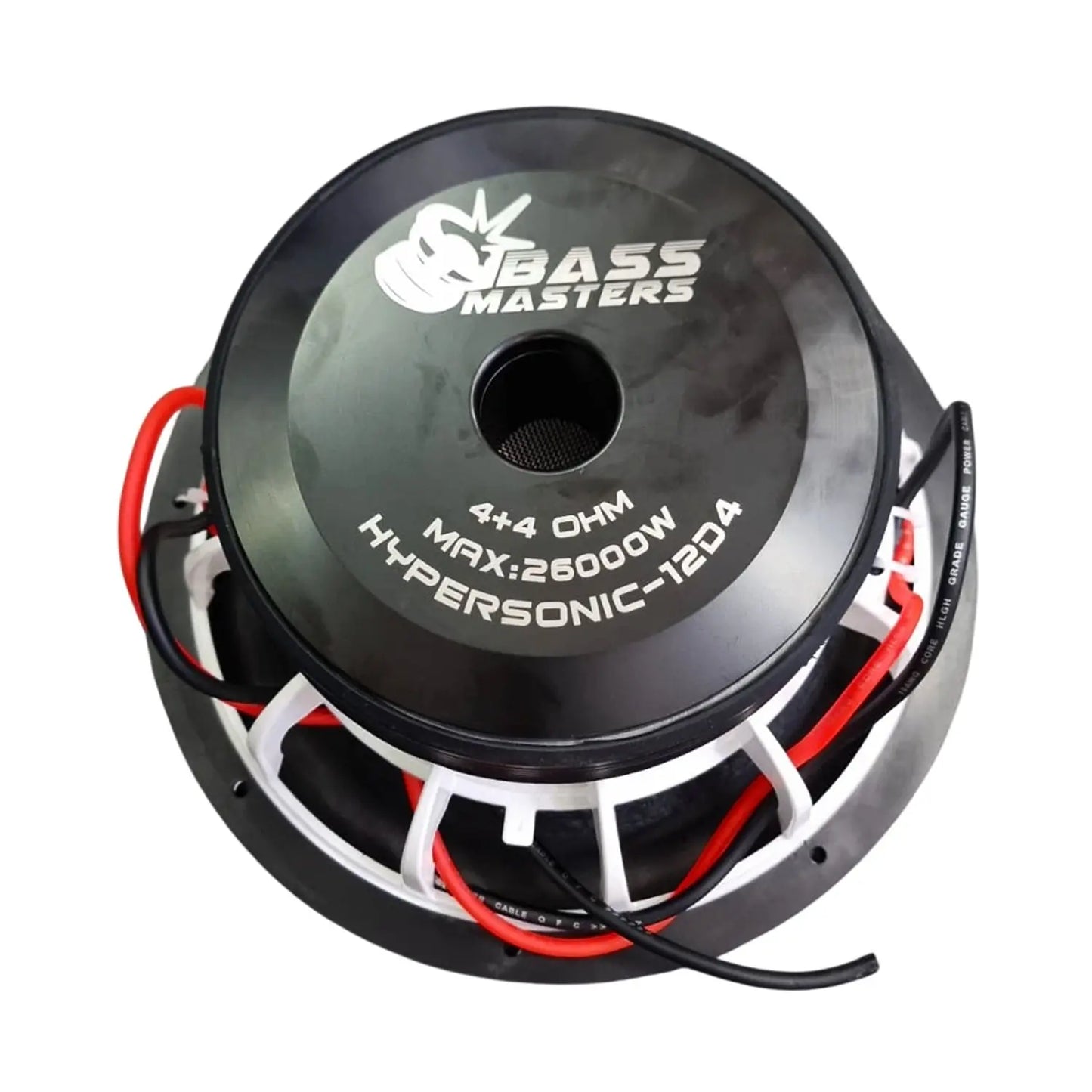 Bass Masters HyperSoniK-12D4 12" DVC D4 Subwoofer - 1800W RMS Bass Masters Audio