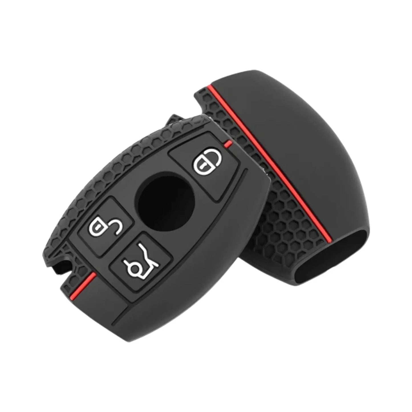 Benz 3-Button Silicone Protection Key Case Max Motorsport