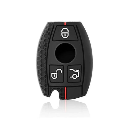 Benz 3-Button Silicone Protection Key Case Max Motorsport