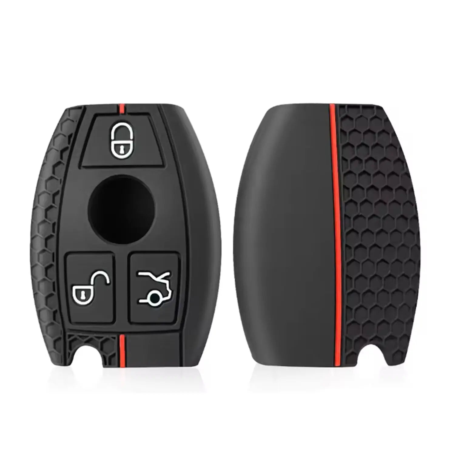 Benz 3-Button Silicone Protection Key Case Max Motorsport