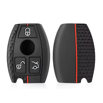 Benz 3-Button Silicone Protection Key Case Max Motorsport