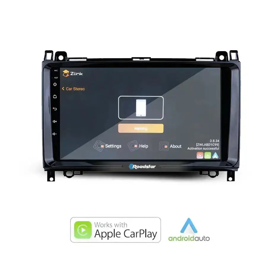 Benz A Class W169 (04-08) - 9 Inch Roadstar Android Entertainment & GPS System Roadstar