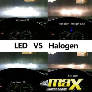 C6 LED Headlight Bulb Kit - H11 maxmotorsports