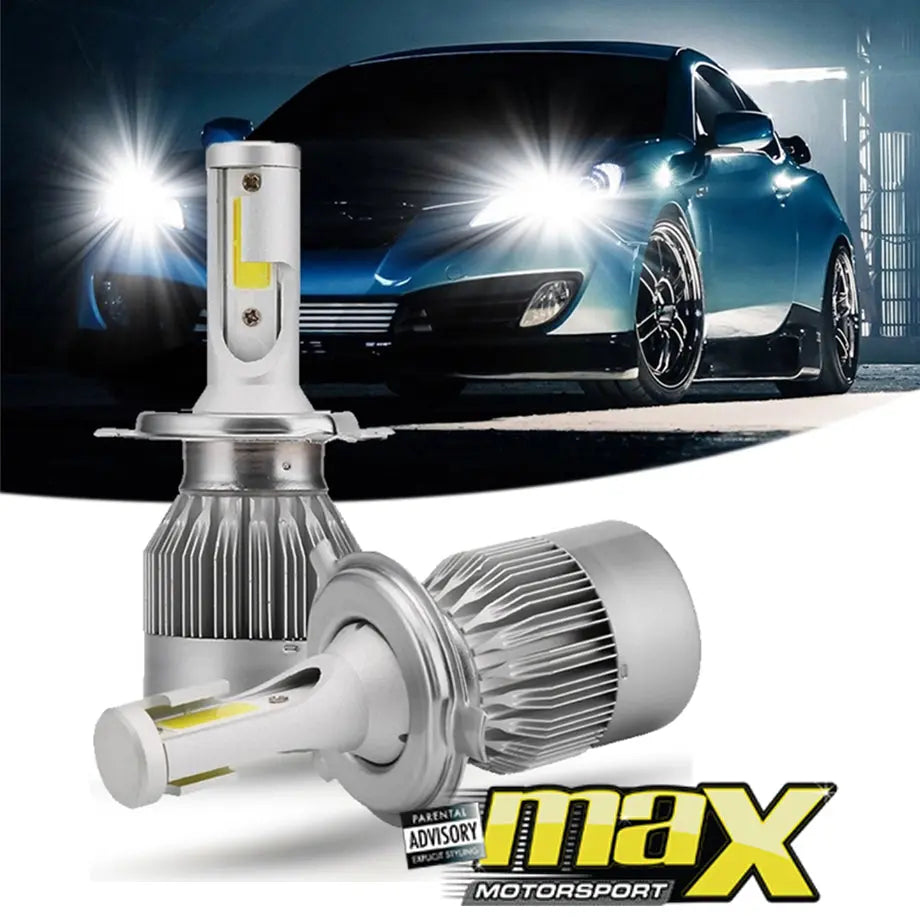 C6 LED Headlight Bulb Kit - H11 maxmotorsports