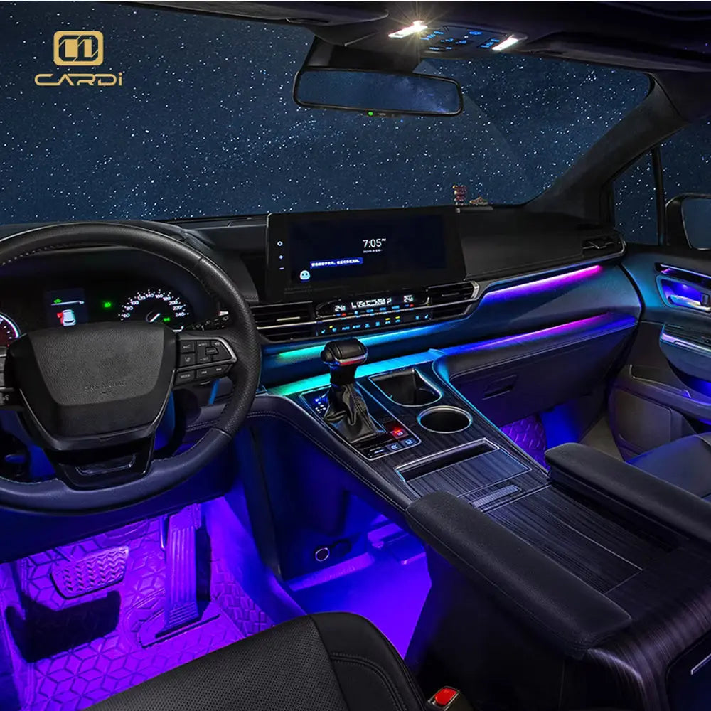 CARDI K4 Series 14-Piece App Controlled RGB Ambient Lighting Kit Max Motorsport