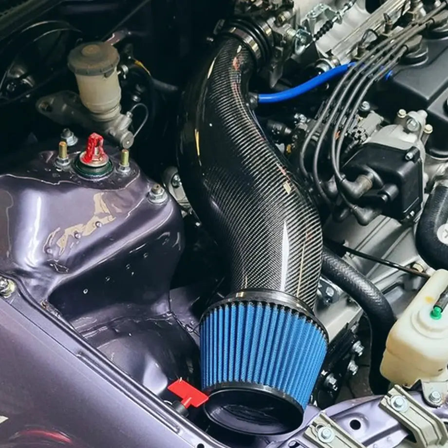 Simota Genuine Carbon Fibre Whale Air Intake Kit - Honda Ballade / Civ ...