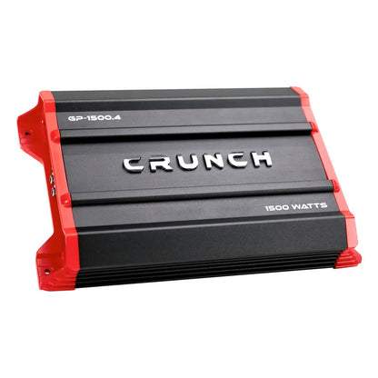 Crunch GP-1500.4 Ground Pounder 4-Channel Amplifier 1500W Max Motorsport