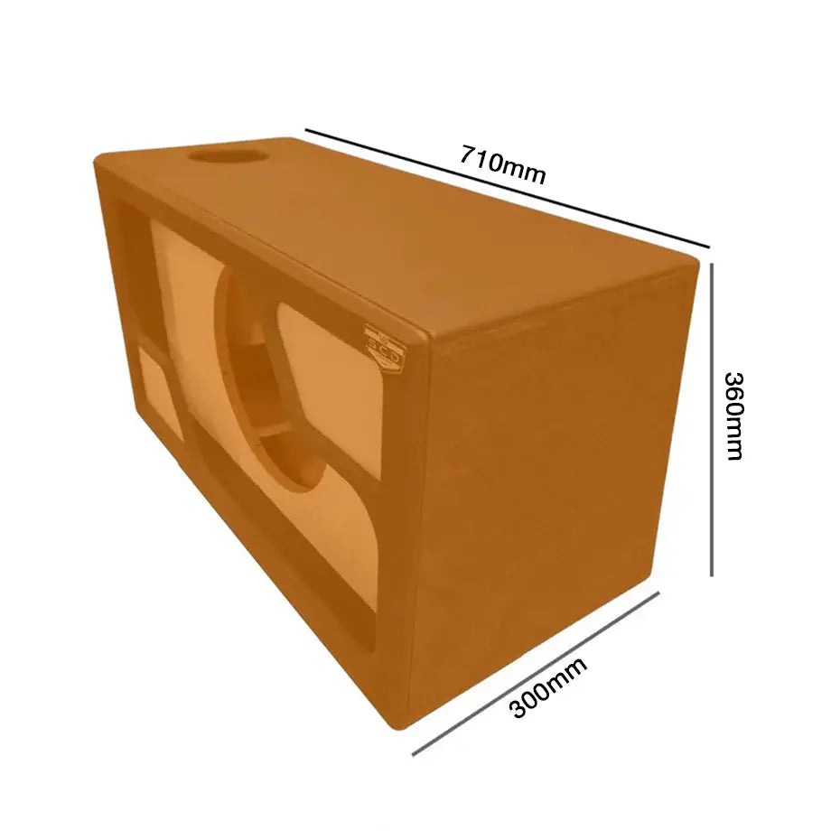 Custom 10" Sub-Box Enclosure Street Customs Durban