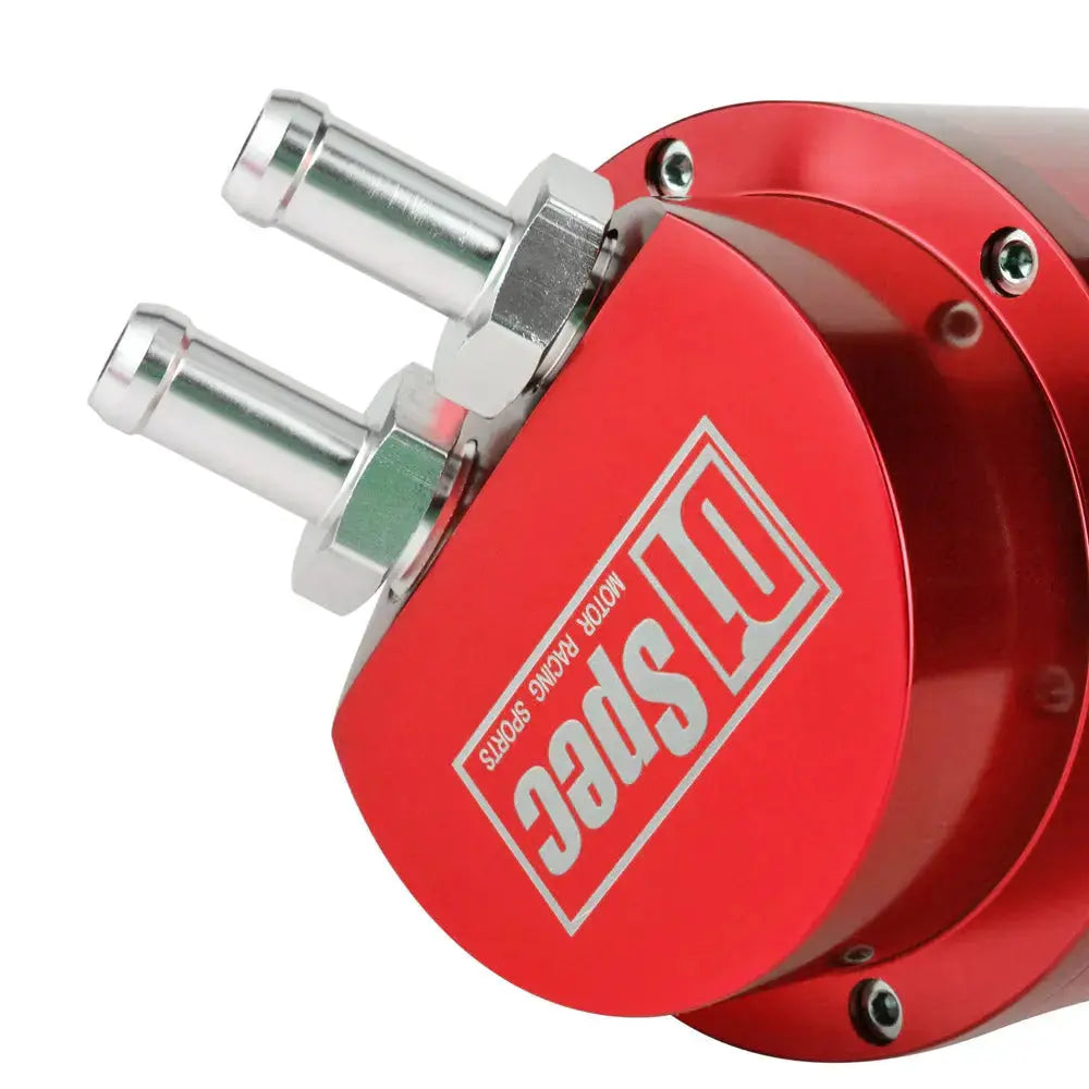 D1 Spec Round Oil Catch Tank (Black) Max Motorsport