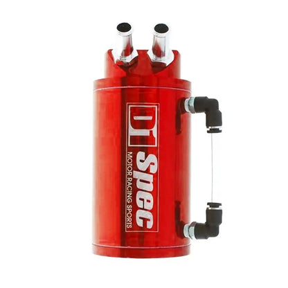 D1 Spec Round Oil Catch Tank (Black) Max Motorsport