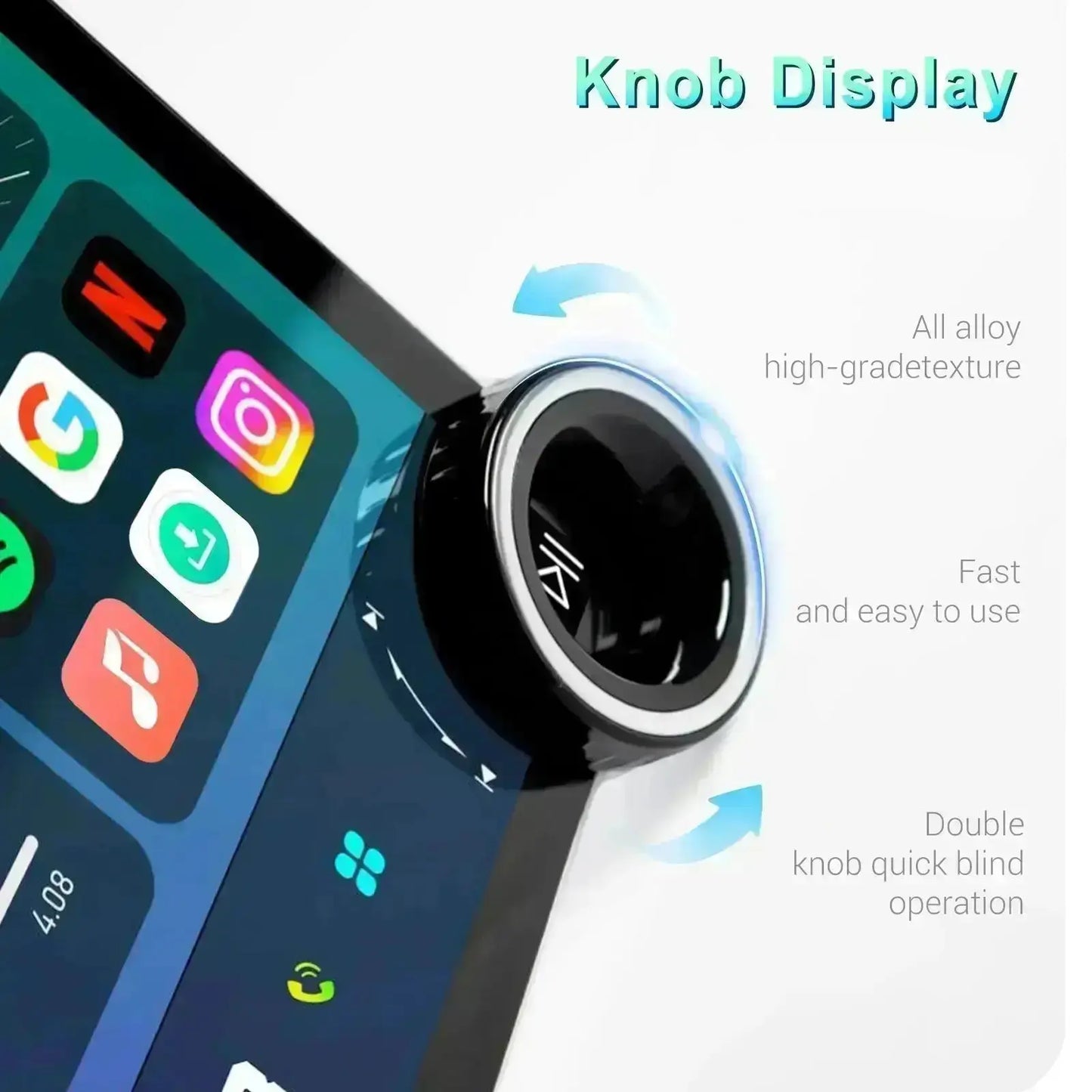 Diamond 2K - 11.5 Inch Dual Knob Android Multimedia Entertainment Unit -  Renault Clio (17-20) Diamond 2K