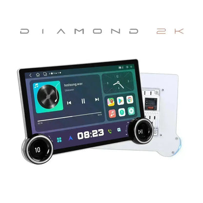 Diamond 2K - 11.5 Inch Dual Knob Android Multimedia Entertainment Unit -  Renault Clio (17-20) Diamond 2K