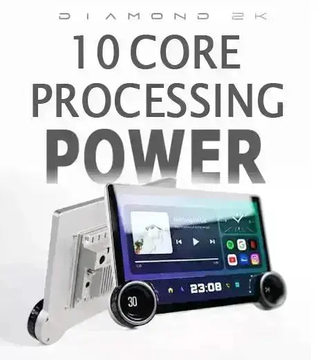 Diamond 2K - 11.5 Inch Dual Knob Android Multimedia Entertainment Unit -  Renault Clio (17-20) Diamond 2K